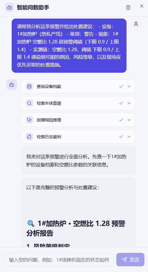 预警分析推理链路