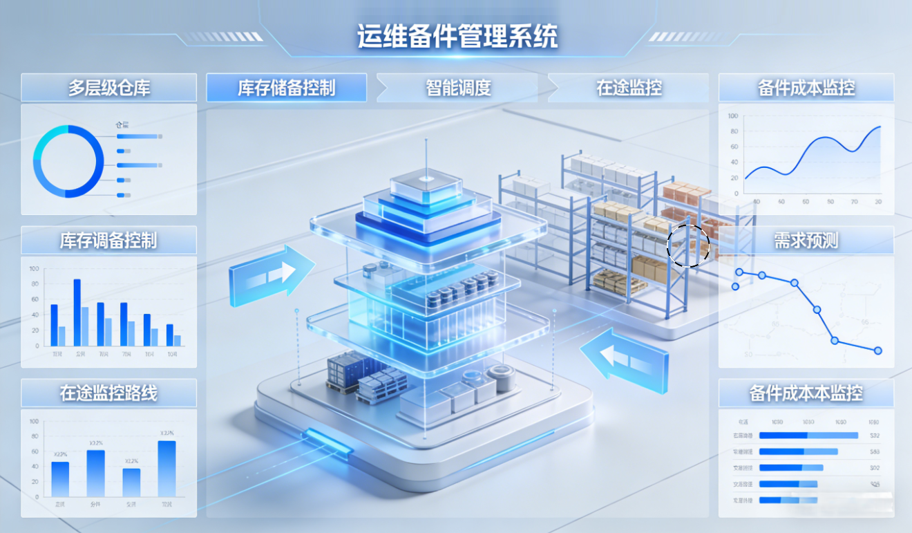 备件支撑及成本核算功能展示